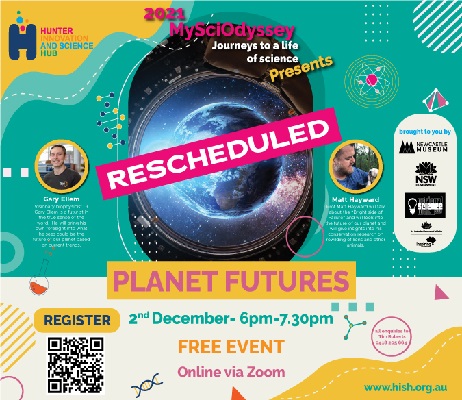 RESCHEDULED My Science Odyssey: Planet Futures – lions, leopards and the new future